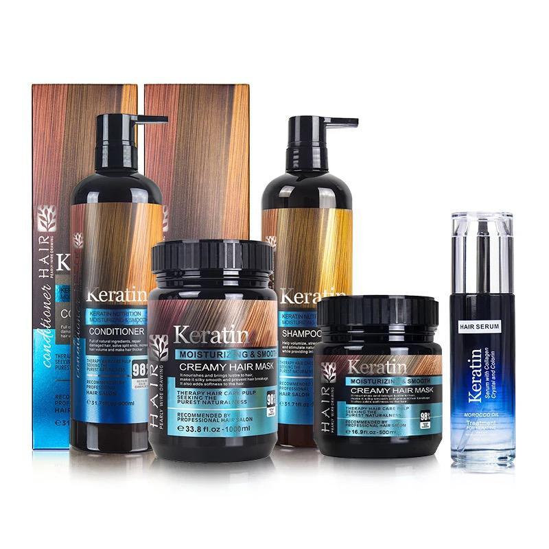Keratin 4in1 Hair Care Set & Lavender Mask